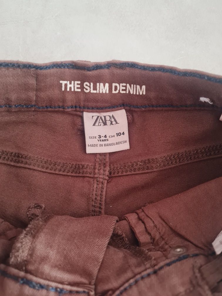 Jeansy Zara 104 the slim denim