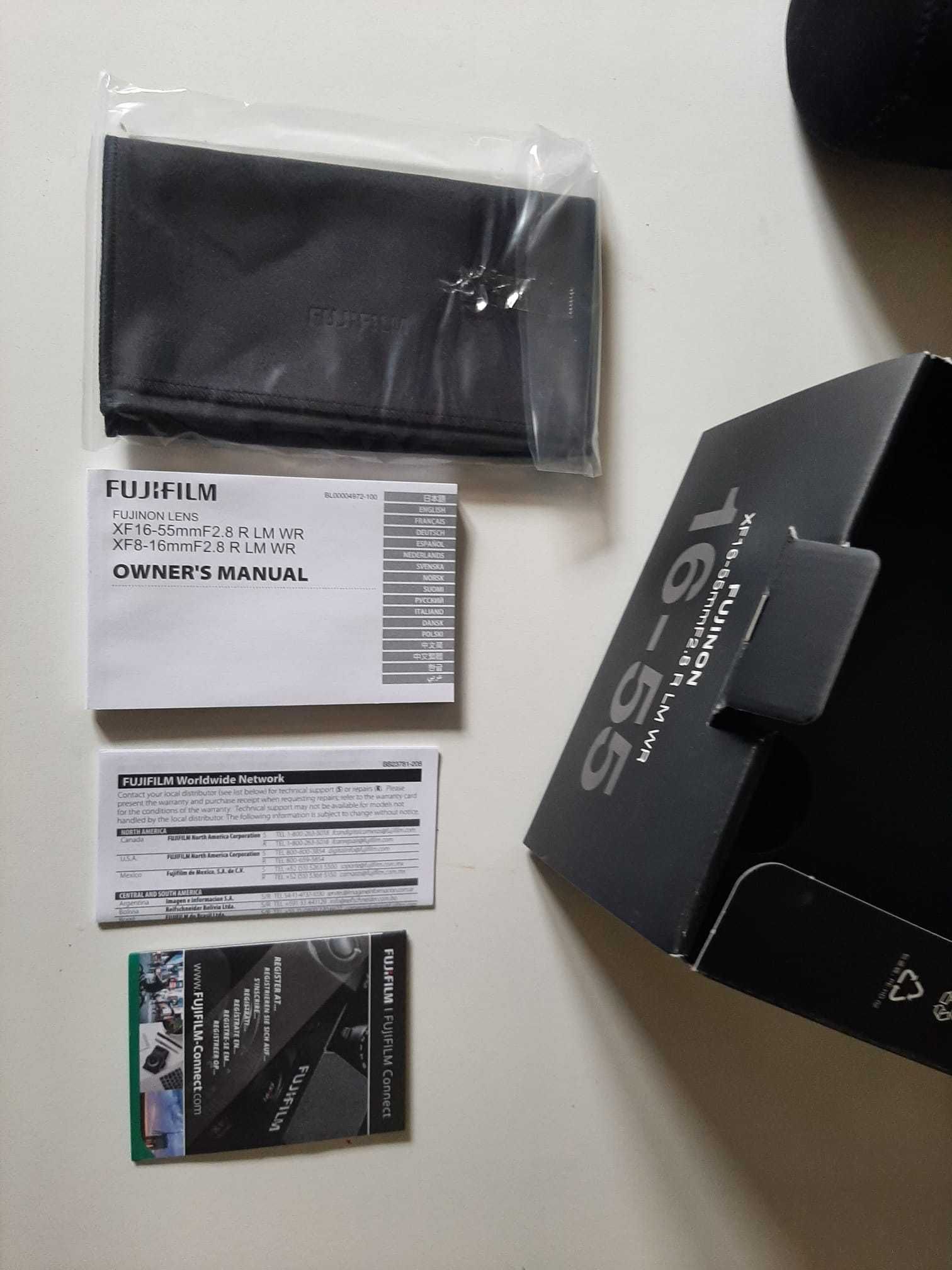 Fujifilm XF 16-55mm F2.8 R LM WR + Extras (ND Filter Gobe ND2-400)