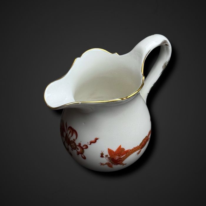 Mlecznik dzbanek Miśnia meissen z motywem smoka b51/10046