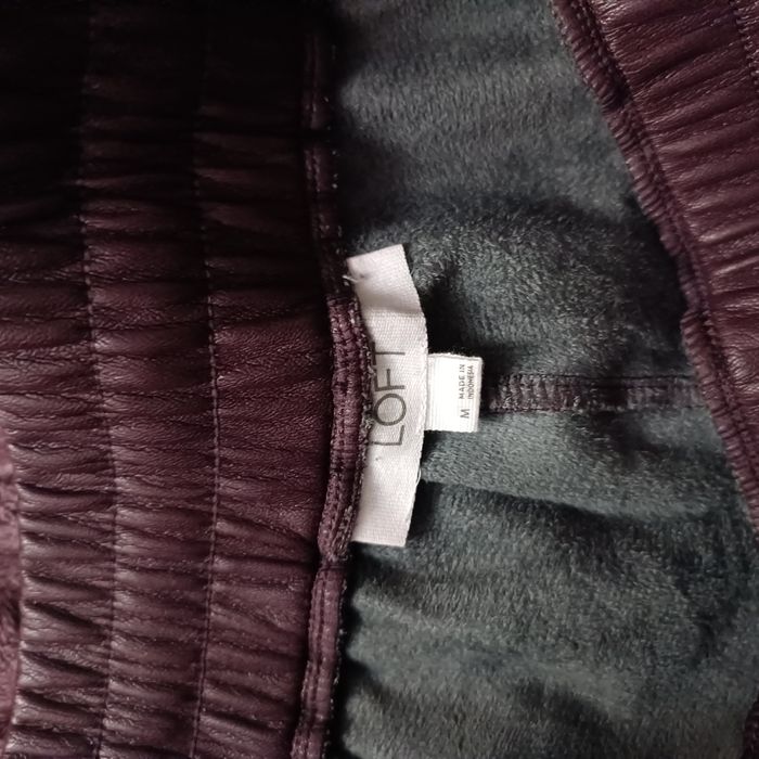 Еко шкіра, замінник якісний, штани на резинці