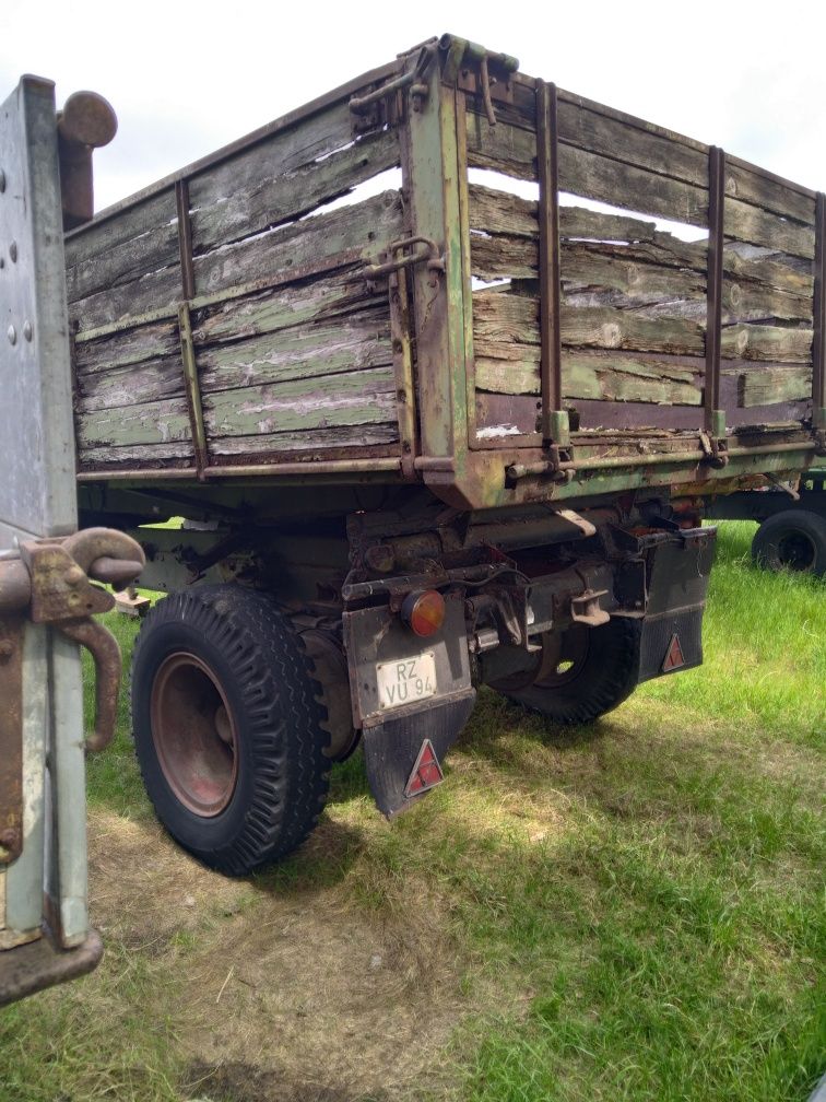 Przyczepa jednoosiowa 10 ton