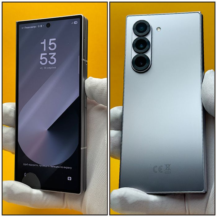 Samsung Galaxy Fold6 12/256GB Silver Shadow | Як Новий | Гарантія +