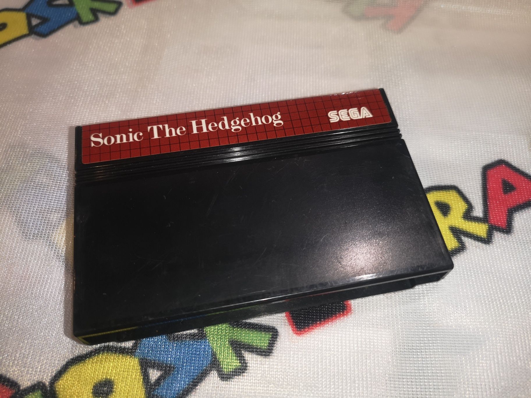 Sonic the Hedgehog SEGA MASTER SYSTEM testowany