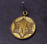 Medalha Nª Senhora Lourdes séc. XIX
