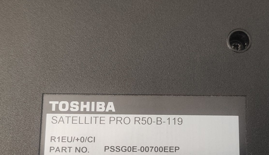 Portátil Toshiba