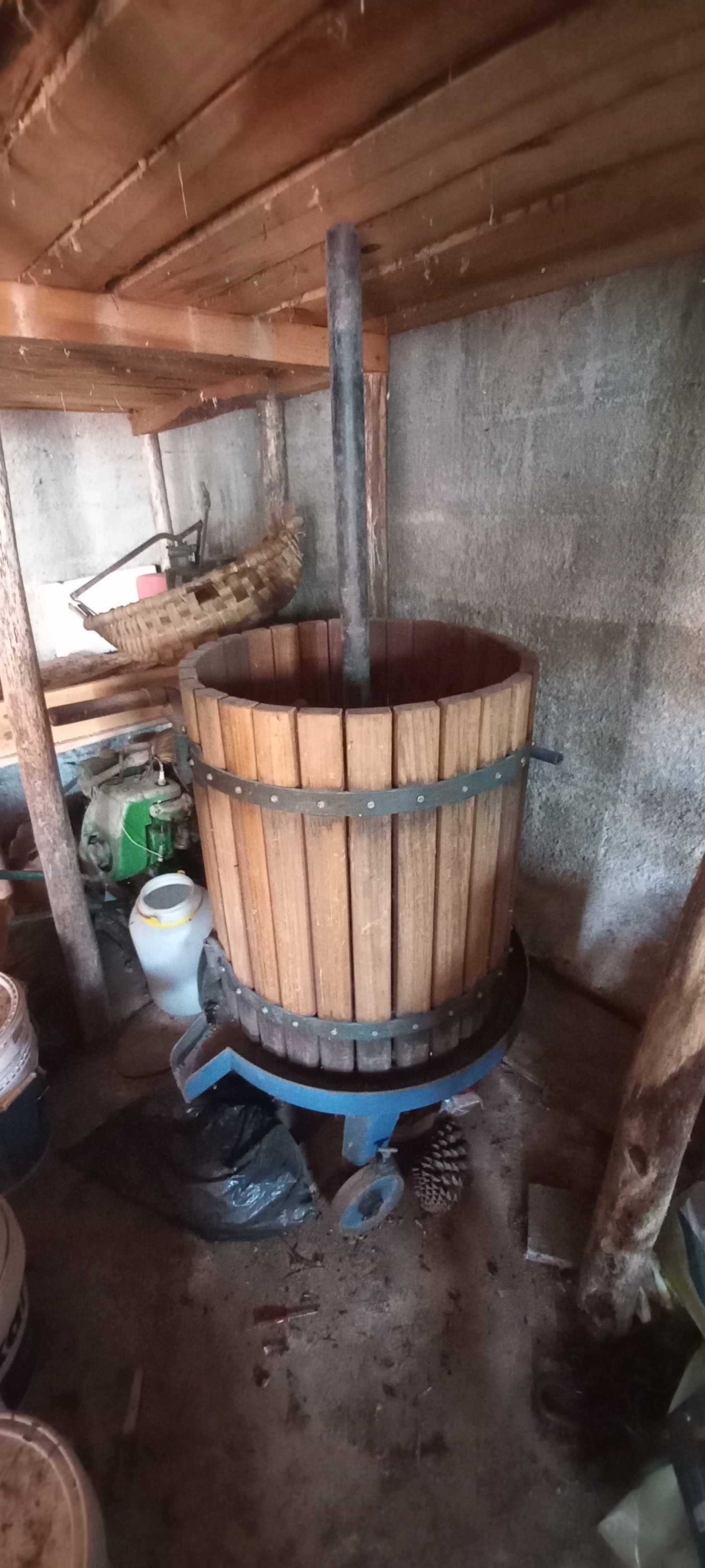 Prensa de espremer Vinho