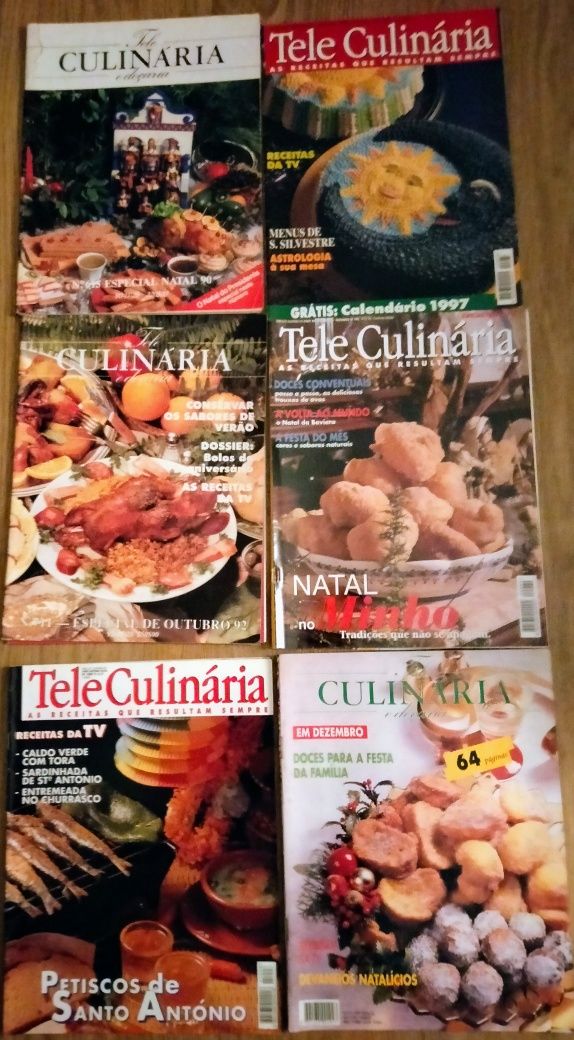 Tele Culinária,Saberes eSabores,Sabores do Mundo c/Ótimas receitas.