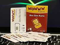 Austryjacka +43 AT karta SIM Prepaid sieci komórkowej - WoWww Aktywna