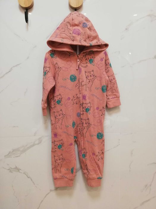 kombinezon dla dziewczynki elefun r 80cm