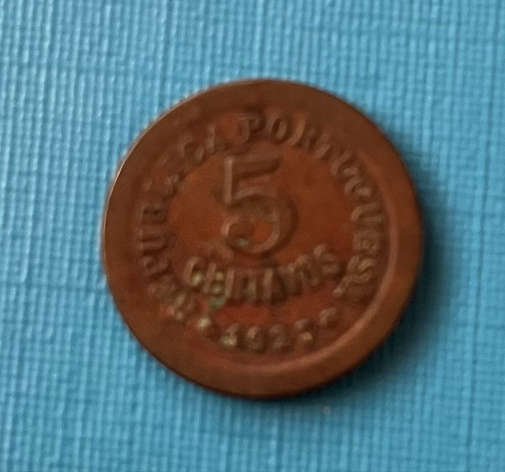 Moeda de 5 centavos de 1925