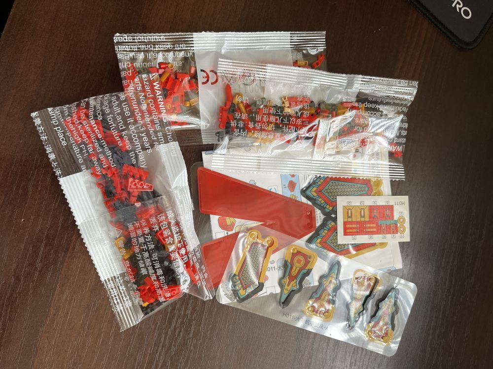 Лего ніндзяго ninjago wukong робот самурай