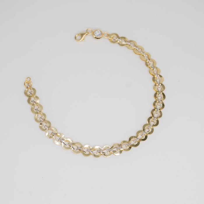 Złota bransoletka damska 585 4,24gram 19,5cm Nowa WYSYŁKA GRATIS