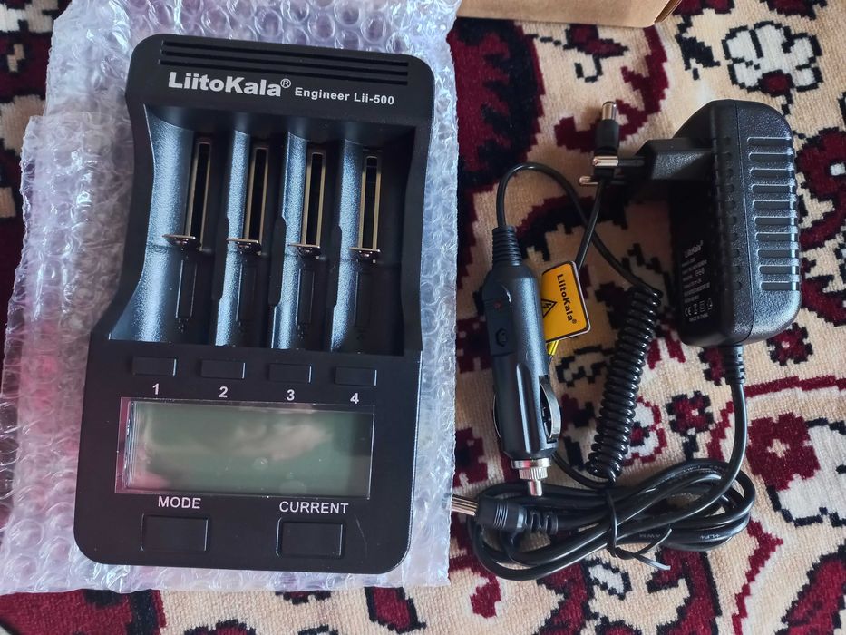 Зарядка Litokala lii 500 li-ion Ni-Cd Power Bank