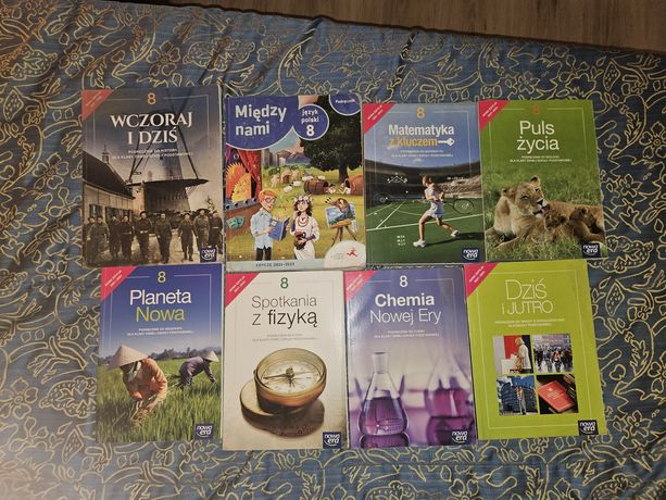 Książki 8 klasa używane