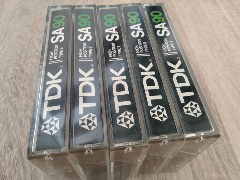 Аудиокассеты хром TDK SA90
