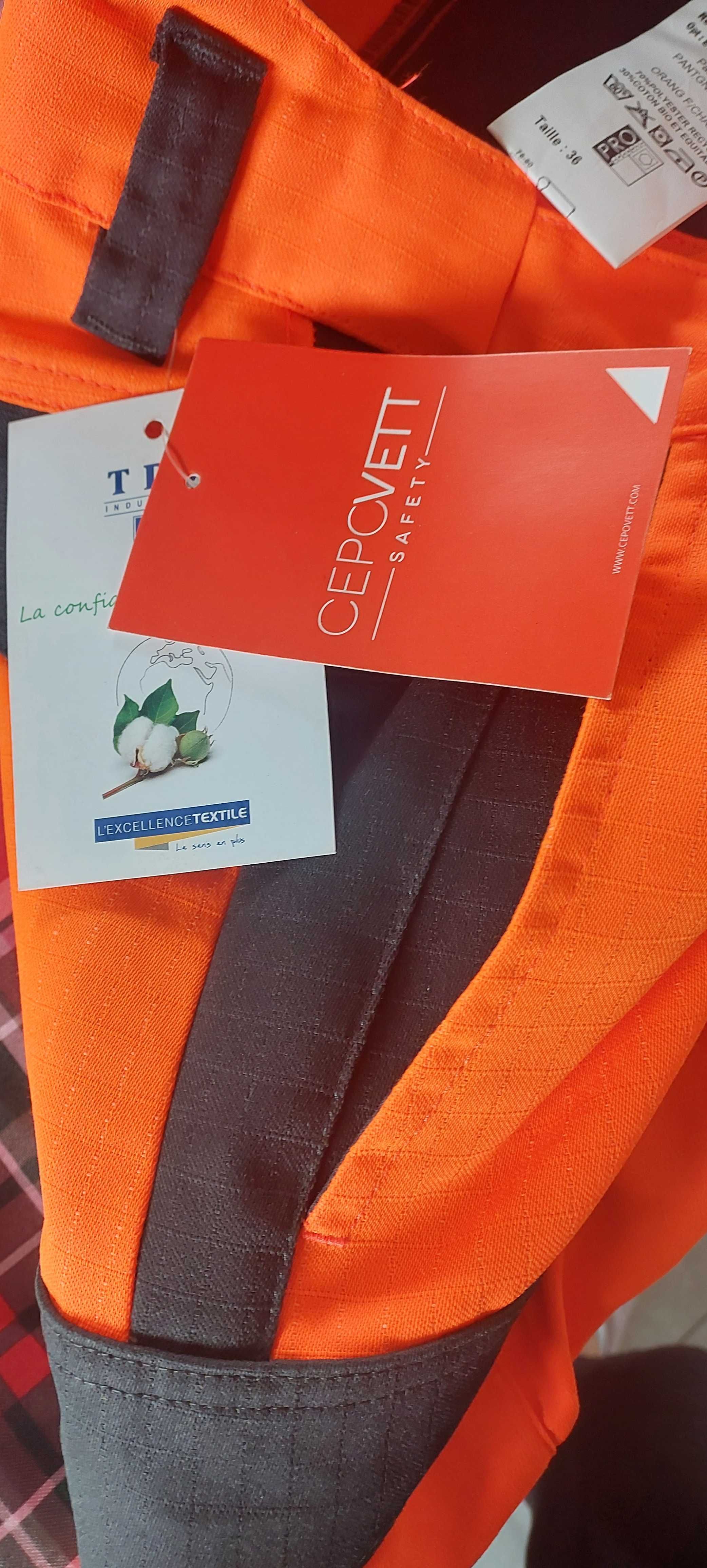 Cepovett -spodnie fluo advanced 36