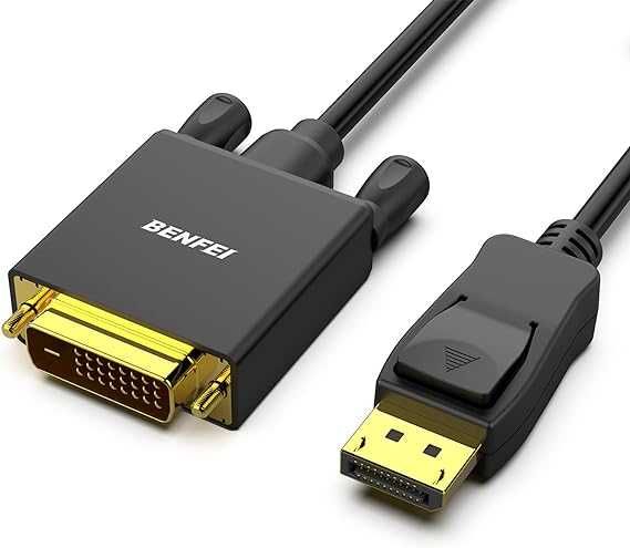 BENFEI Adapter DisplayPort na DVI 1080p, 1.8 m