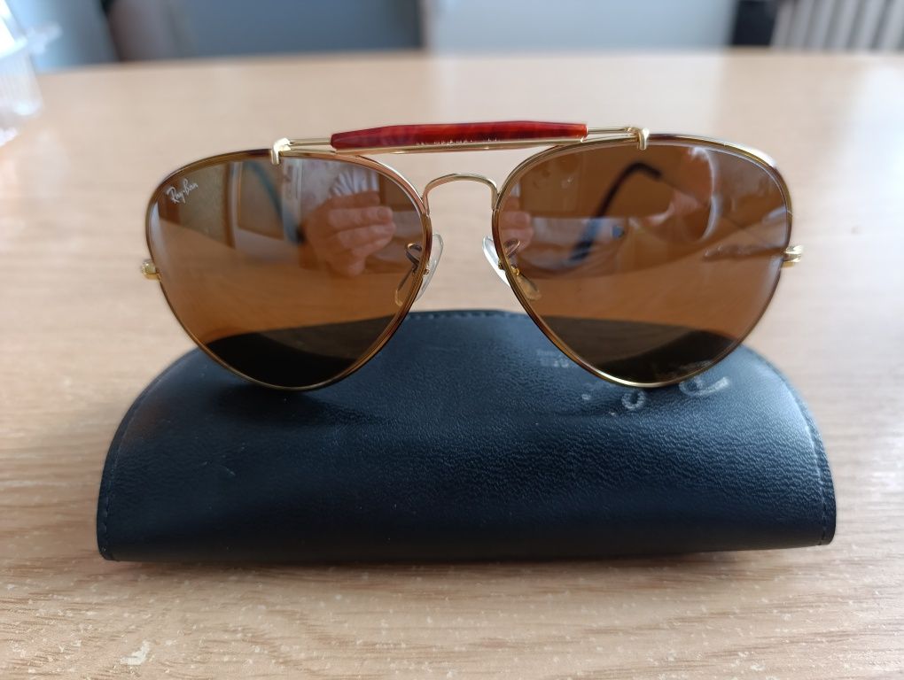 Солнцезащитные очки VTG Ray-Ban USA Upscale Metals Tortuga