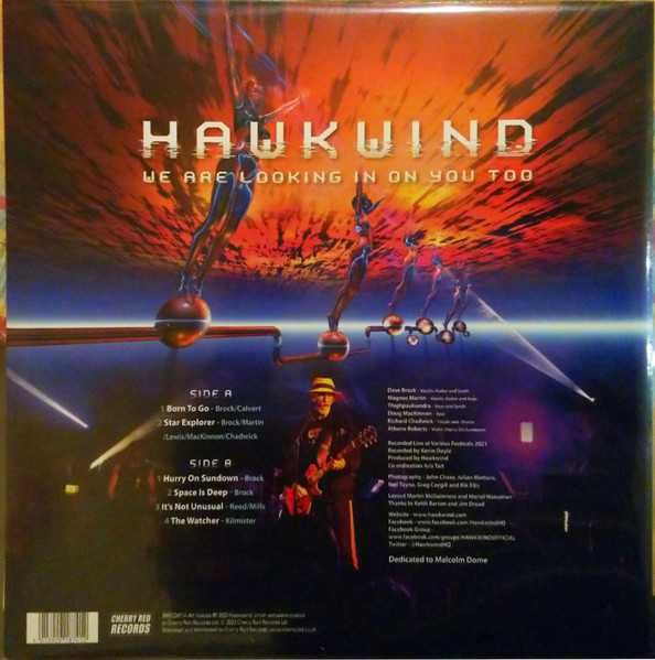 HAWKWIND-We Are Looking In On You Too-LP-nowa , folia