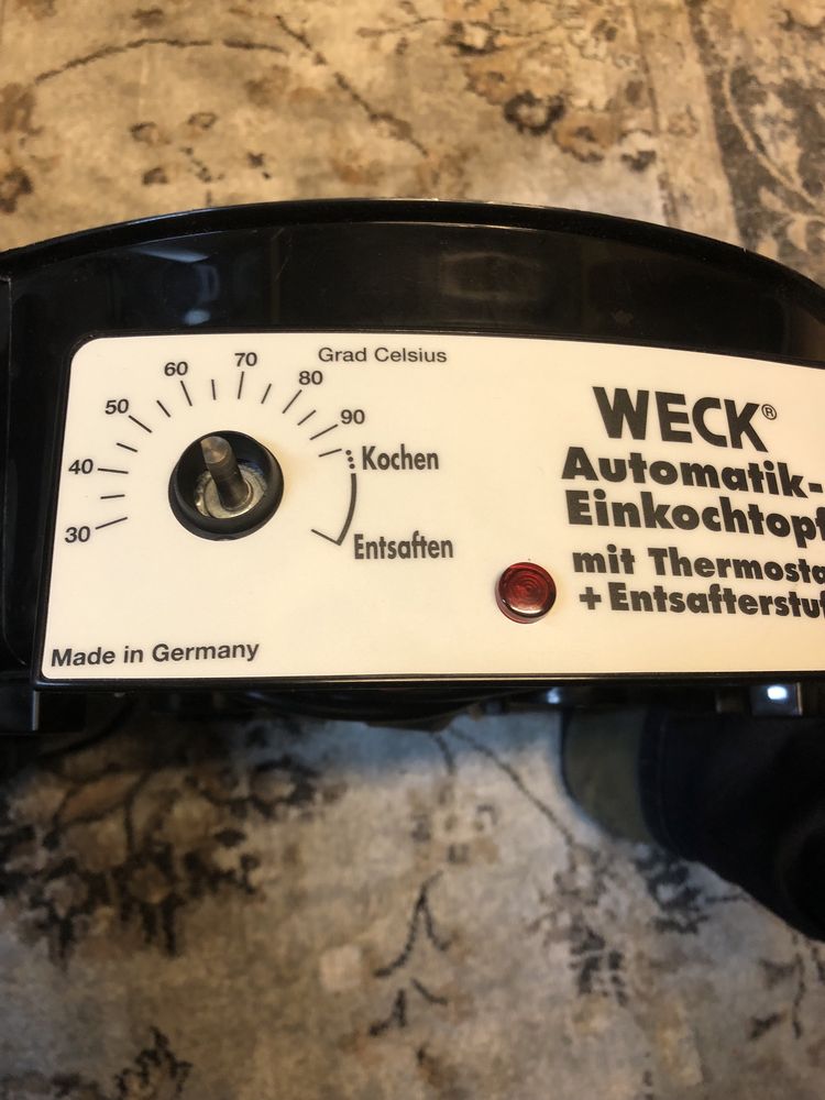 Regulator temperatury garnka Weck WAT25