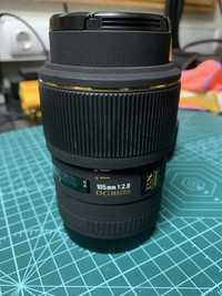Lente Canon Sigma 105 2.8 Macro