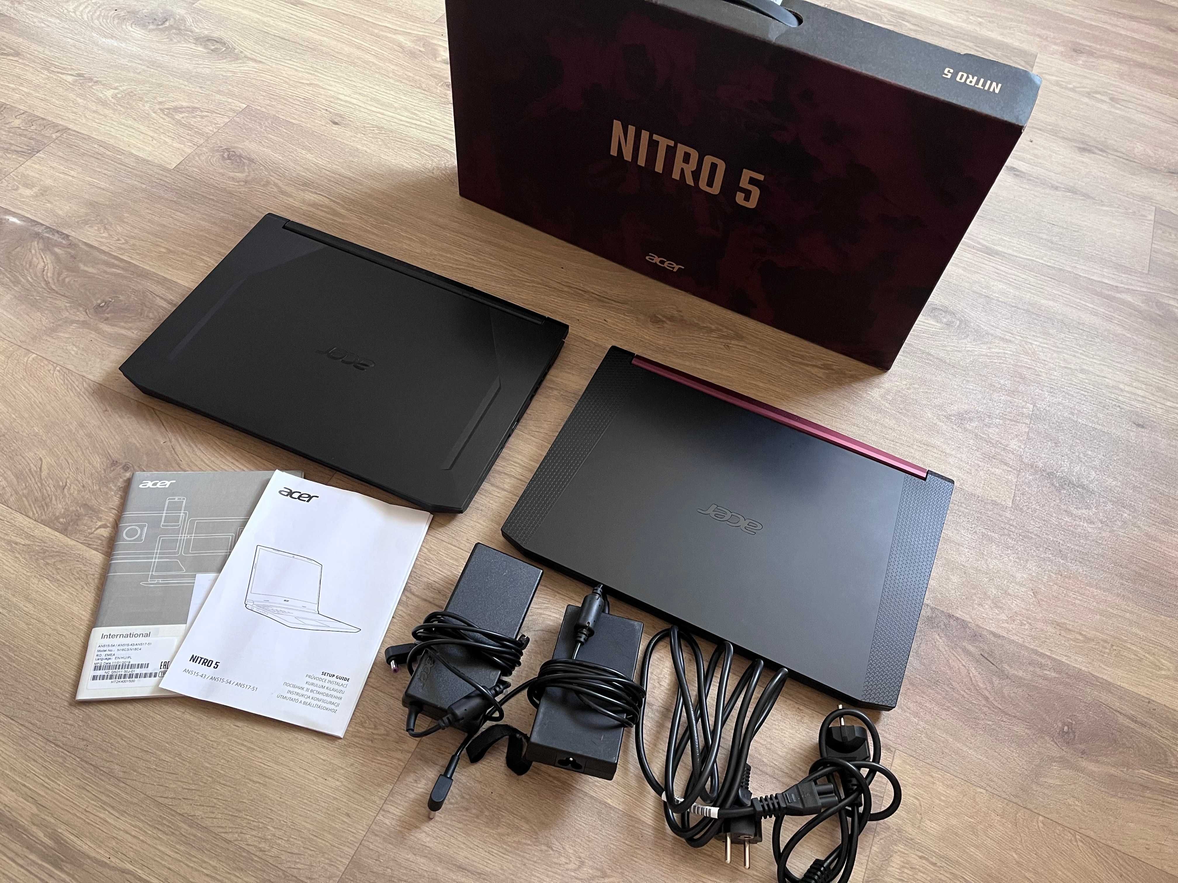 2 x Acer Nitro 5 / i5 / GTX 1650 proszę czytać opis OKAZJA