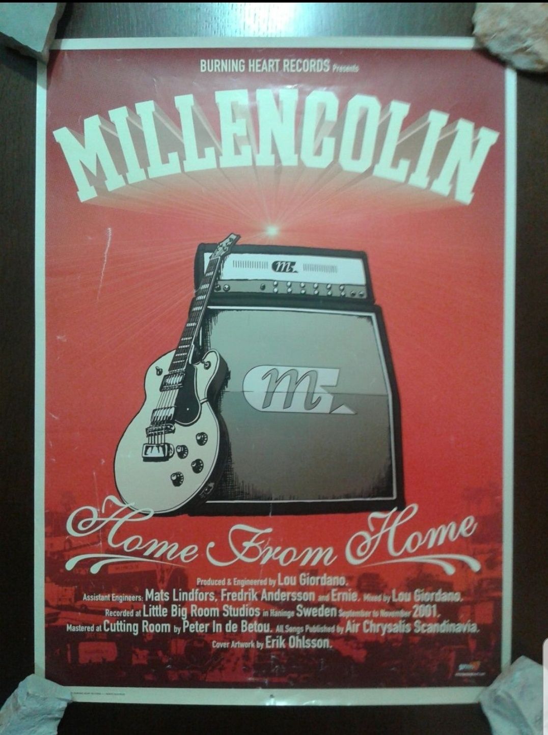 Posters bandas Millencolin e NOFX