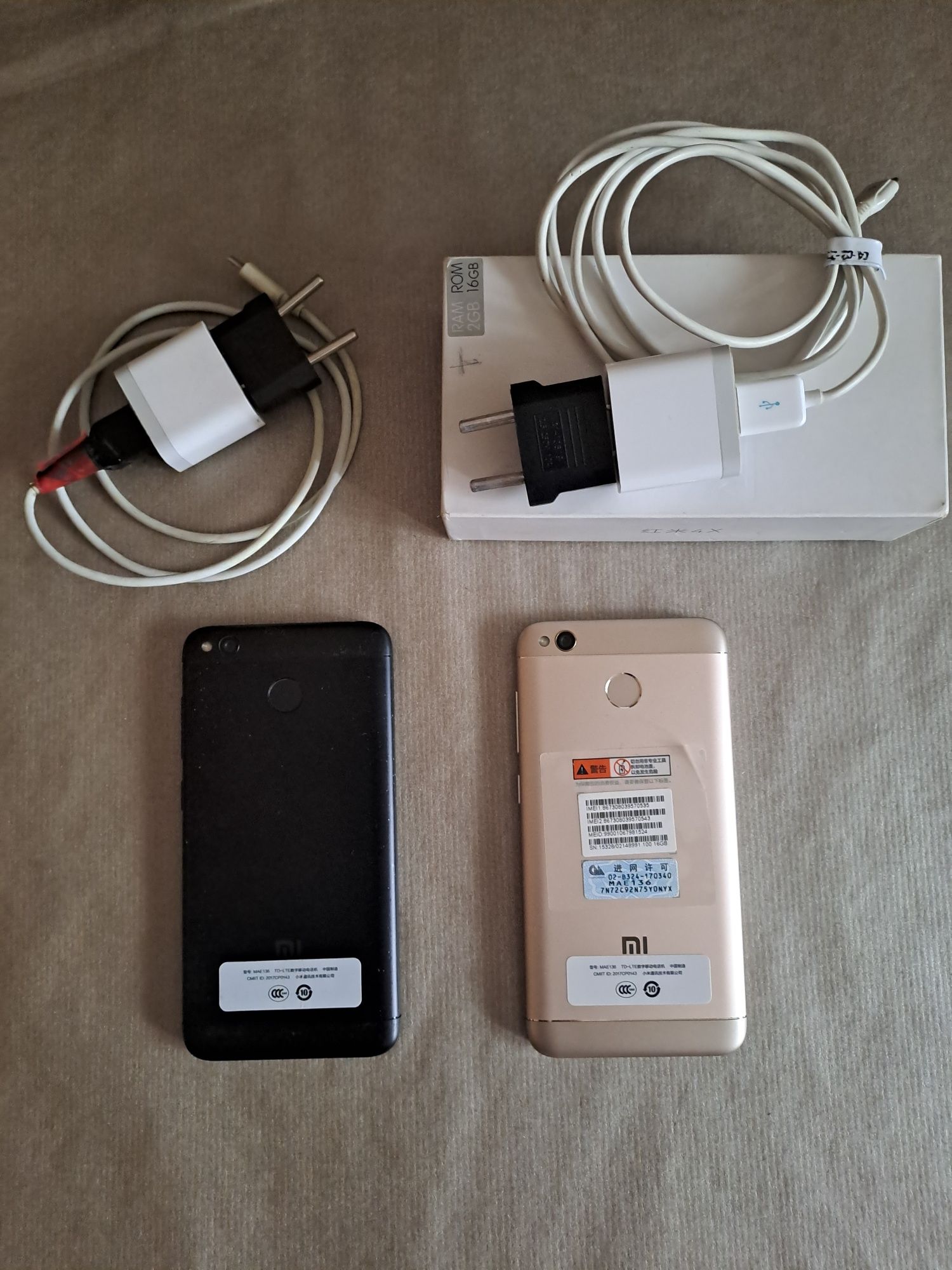 Продам телефони Redmi 4X 2/16 GB
