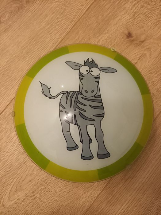 Lampa kinkiet zielona do pokoju dziecka