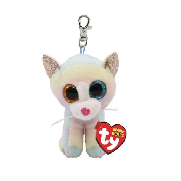 Pluszowy Brelok Ty Beanie Boos Kotek Heather 9 cm