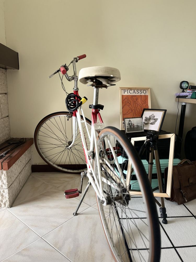 Bicicleta retrô feminina