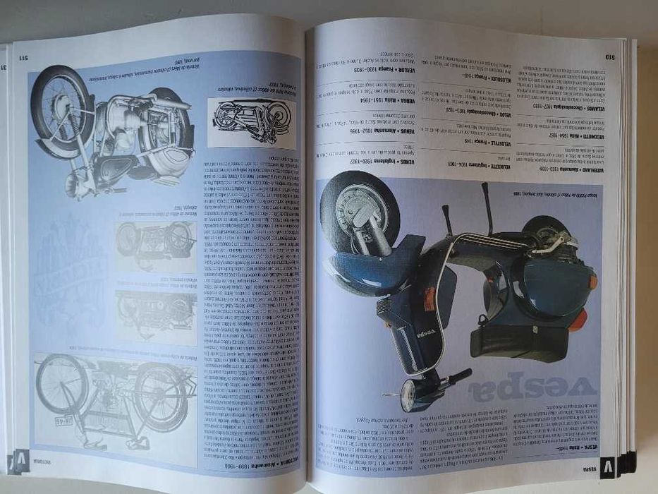 NOVA ENCICLOPÉDIA ILUSTRADA DOS MOTOCICLOS - Motos ao longo das épocas
