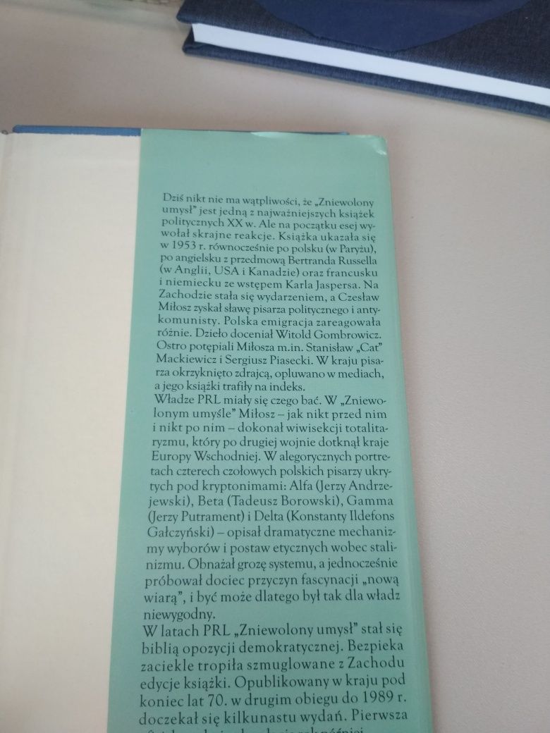Czesław Miłosz - Zniewolony umysł
