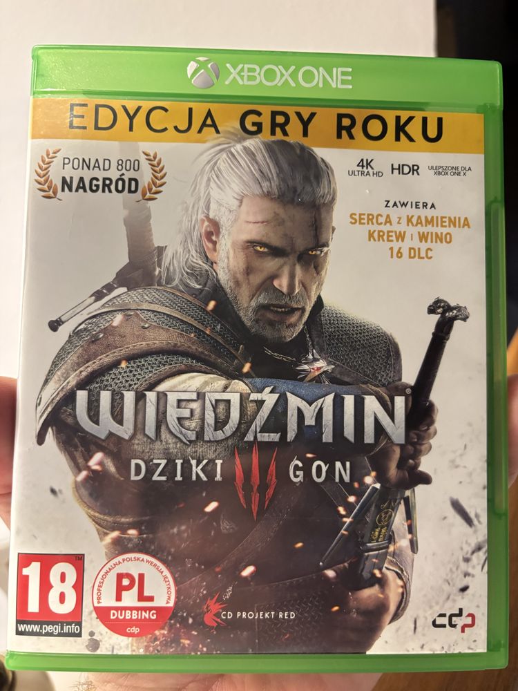 Wiedźmin 3 Dziki Gon Game of the Year Edition XBOX ONE