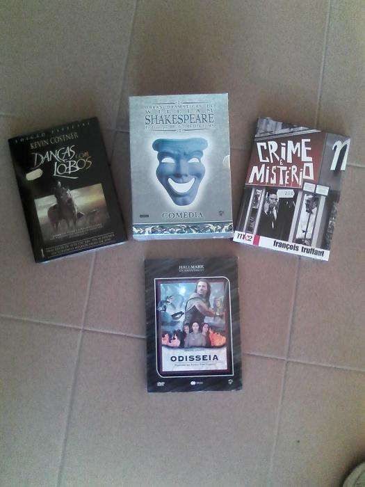 Grande lote de dvd's novos