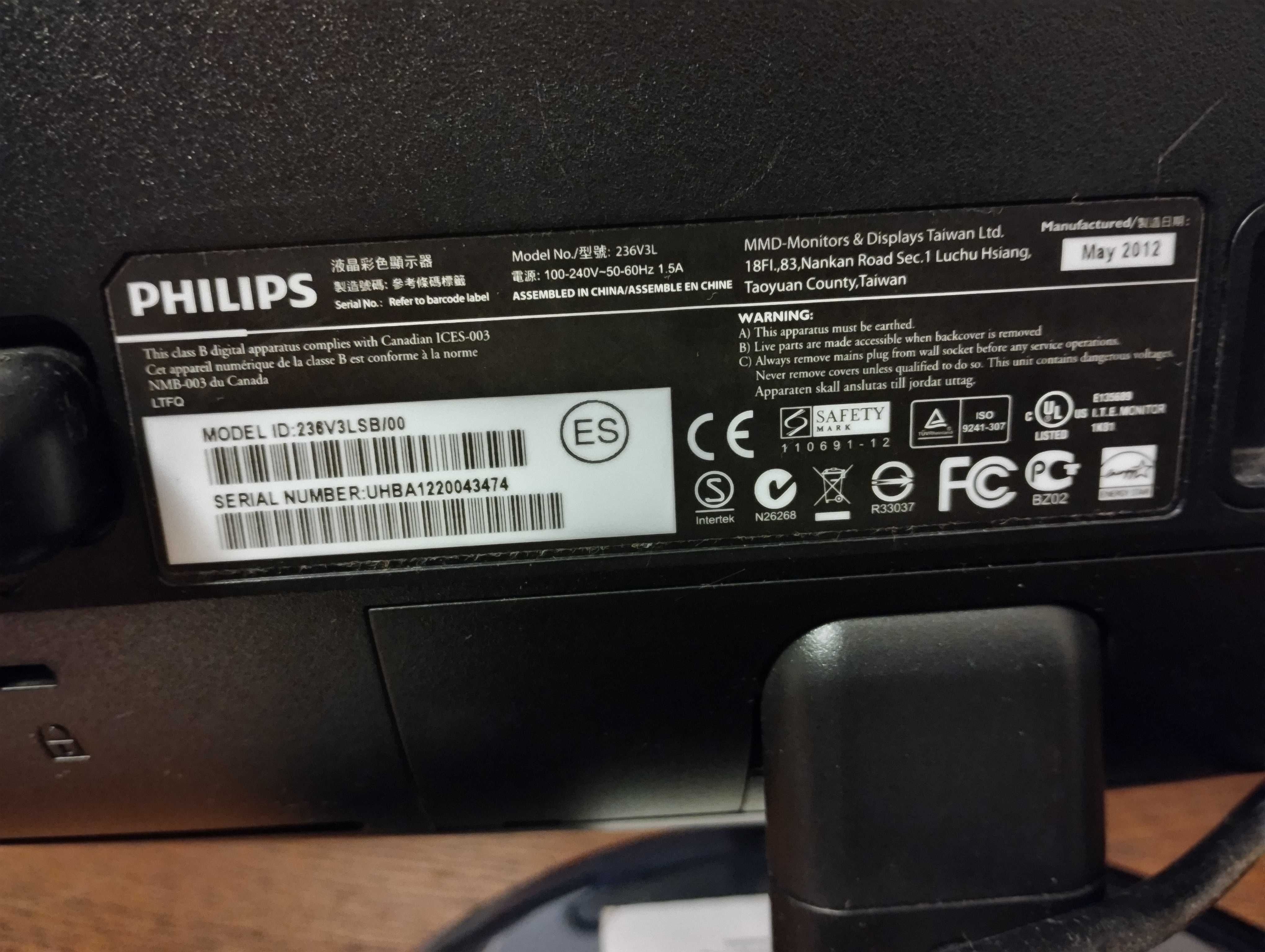 Monitor Philips 23 cale
