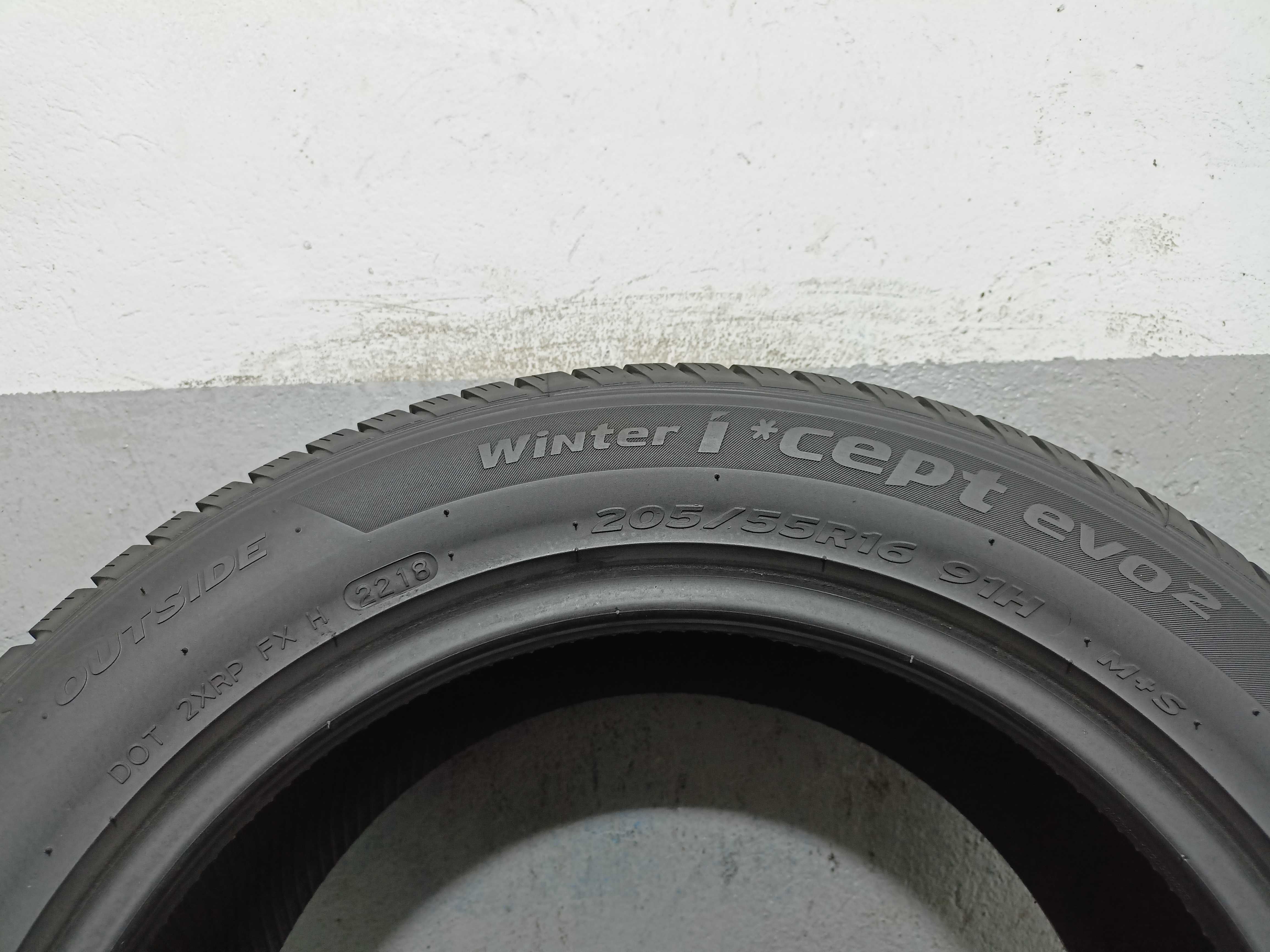 Hankook Winter I Cept EVO 2 205/55/16 2018r. 91H 7,1mm (3100)