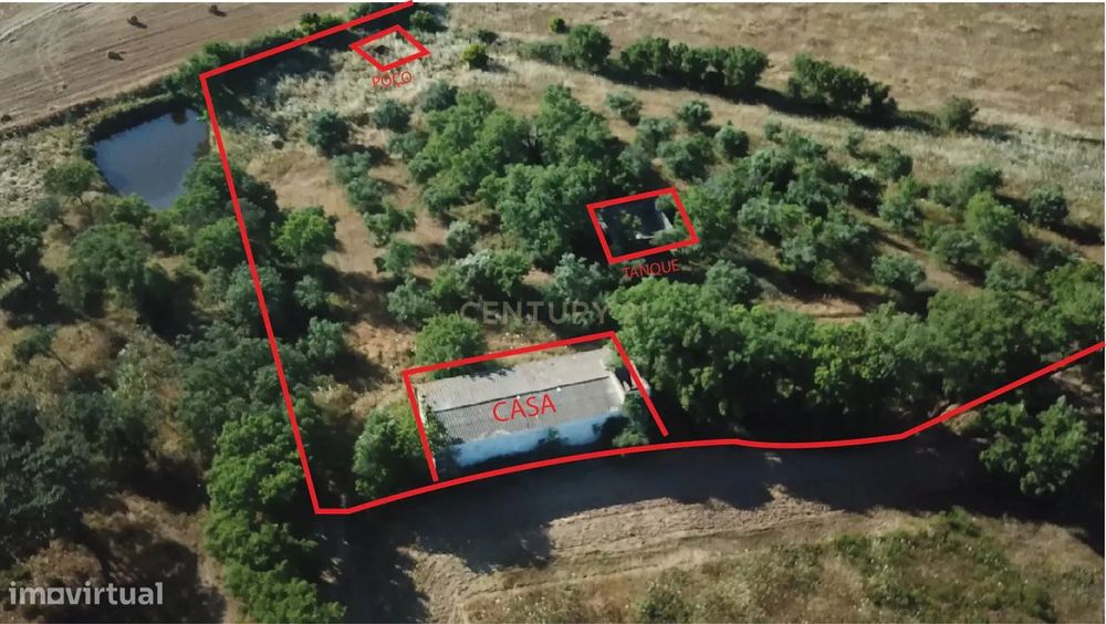 Propriedade com mais de 18 hectares de terreno rústico, localizado no