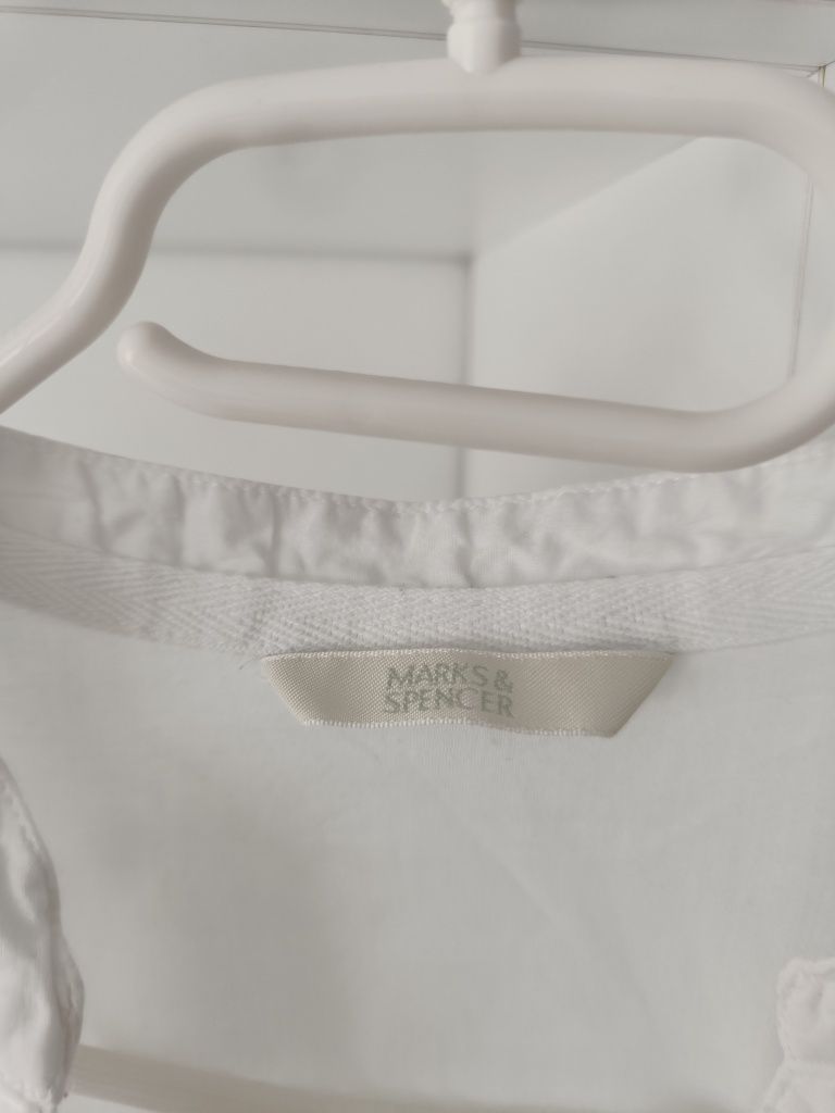 Biała koszula Marks&Spencer L/XL