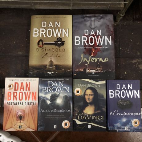 Coleção 6 livros Dan Brown