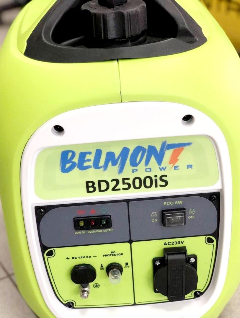 Безшумний инверторний генератор Belmont BG-2500iS для котла 2400 Вт