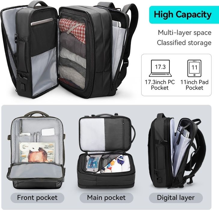 Рюкзак Mark Ryden Infinity 26< 39L сумка ноутбук 17 валіза чемодан YKK