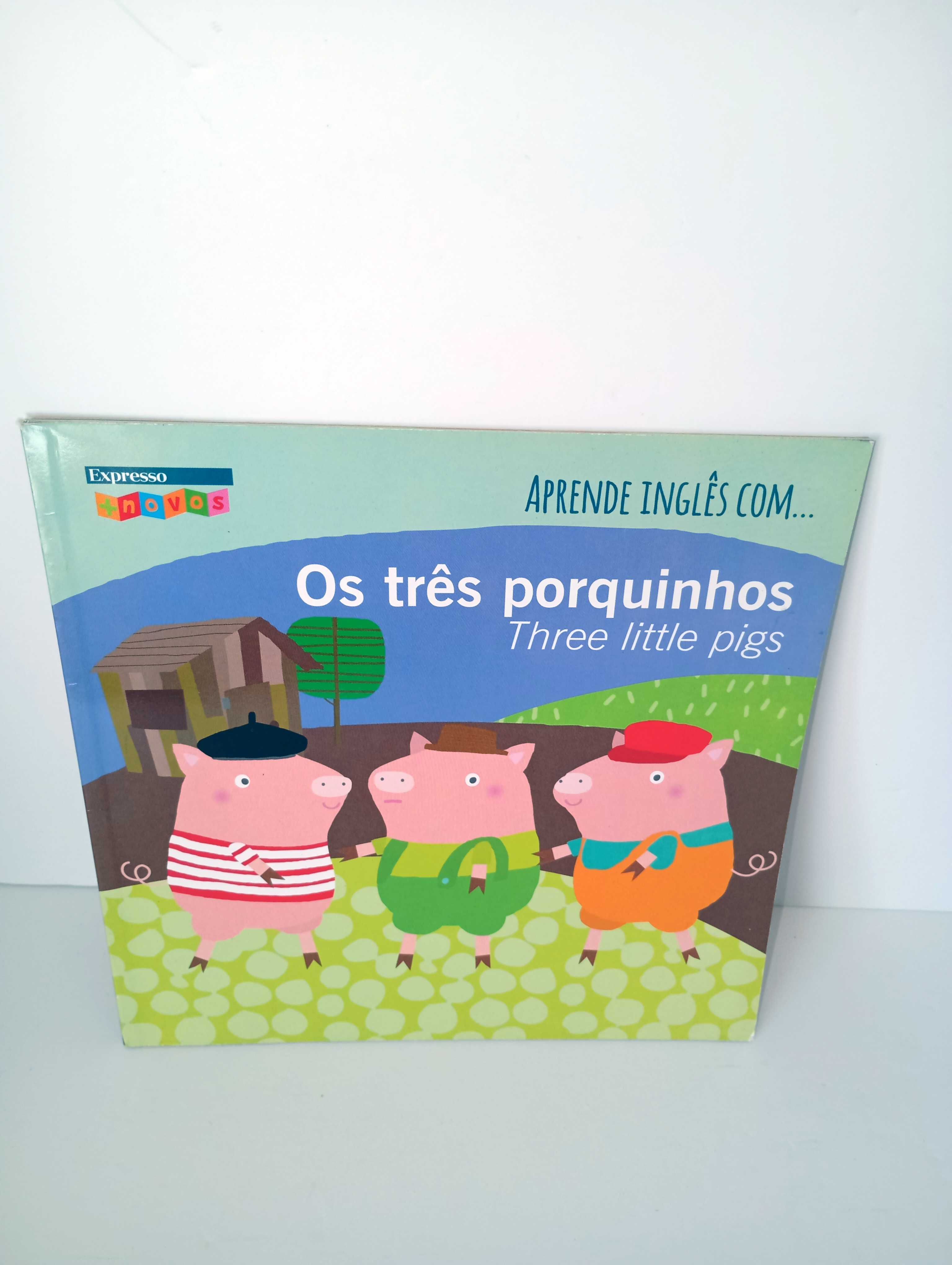 Os três porquinhos/ A Bela adormecida - livro bilingue