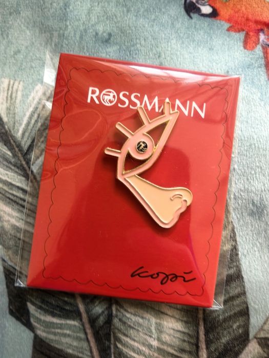 Przypinka/Pin Rossmann Twarz
