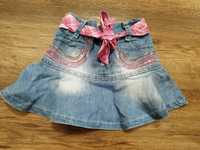 Spódniczka jeansowa dla dziewczynki R.80/86