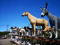 Animais / Figuras em Fibra de Vidro