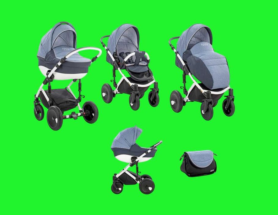 Коляска Zippy Viva Tutis 2 в 1 люлька візок сумка прогулочная коляска