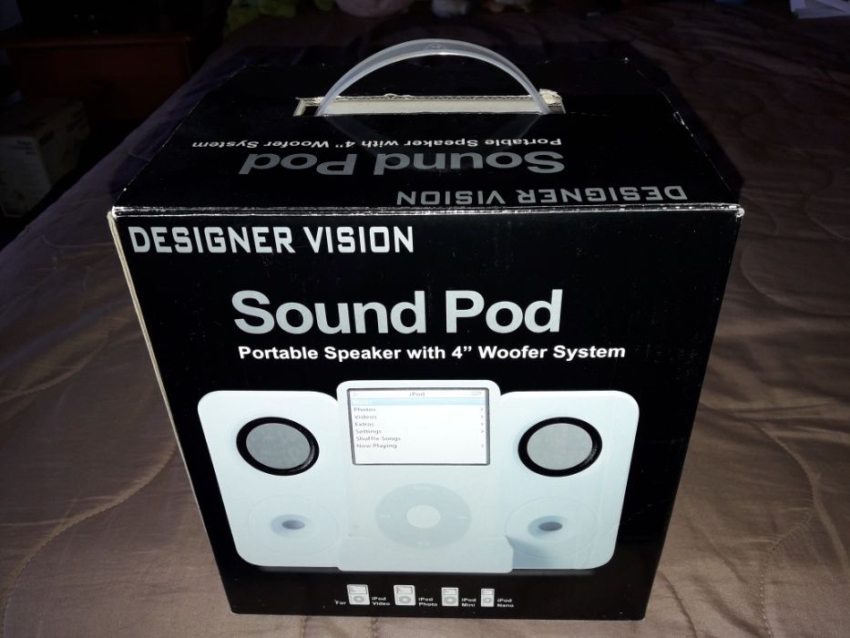 Sound Pod, colunas de som