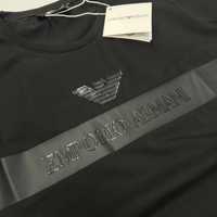 NEW SEASON Жіноча футболка EMPORIO ARMANI 2024 черный люкс весна s-xxl