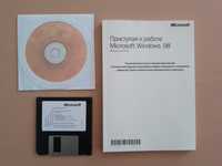 Оригинальный установочный диск с Micrsoft Windows 98, второй выпуск
